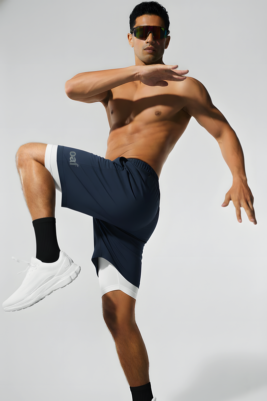 Deep Blue Training Shorts