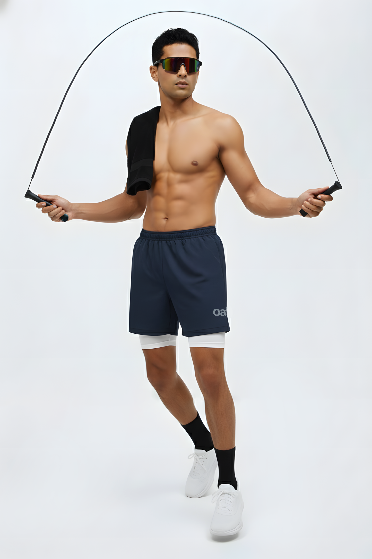 Deep Blue Training Shorts