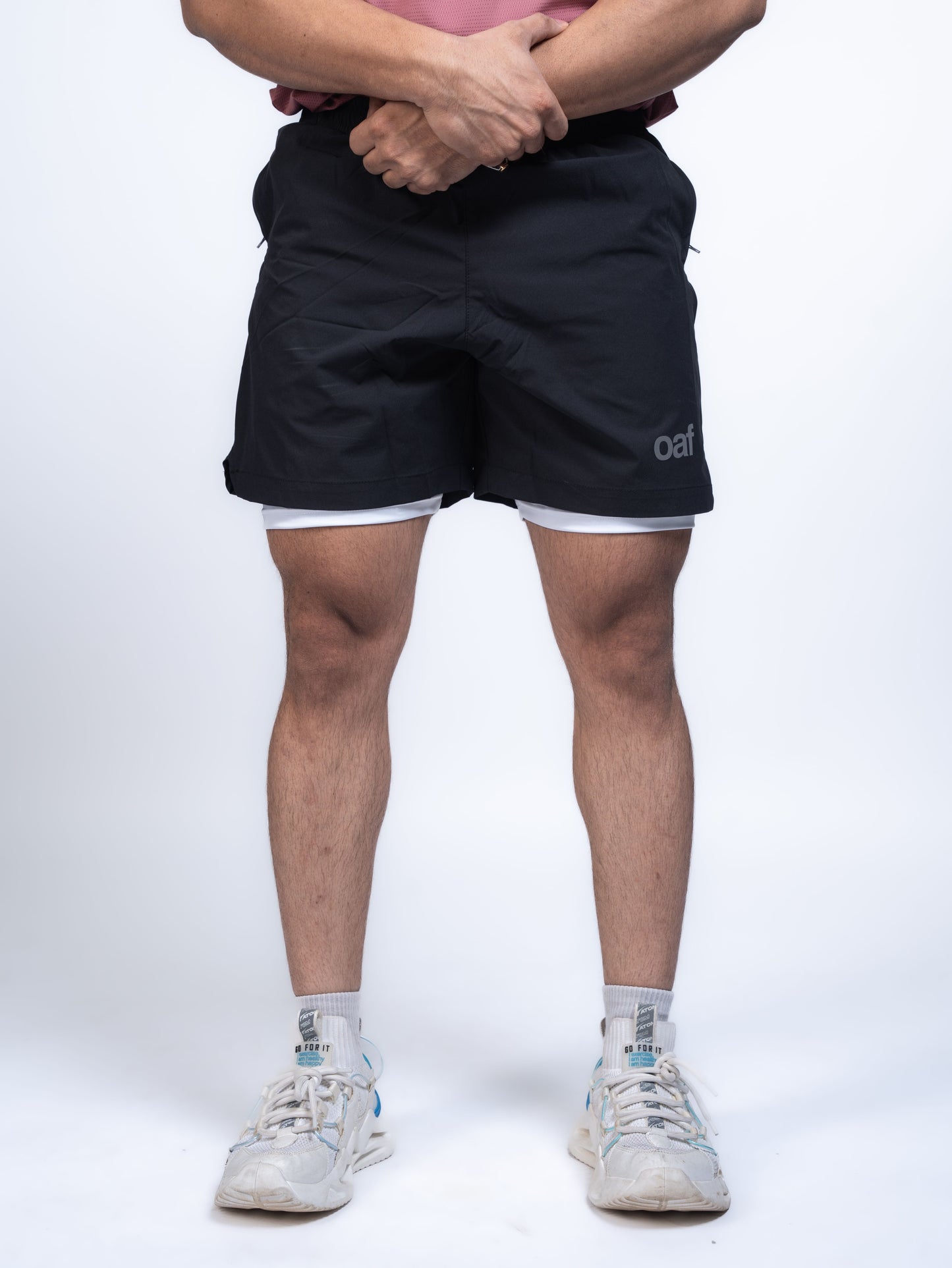 Onyx Black Training Shorts